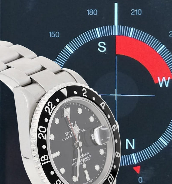 How to use your Rolex GMT Master II as a compass.