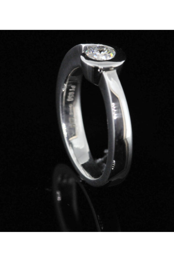 Platinum Diamond Engagement Ring 0.40ct