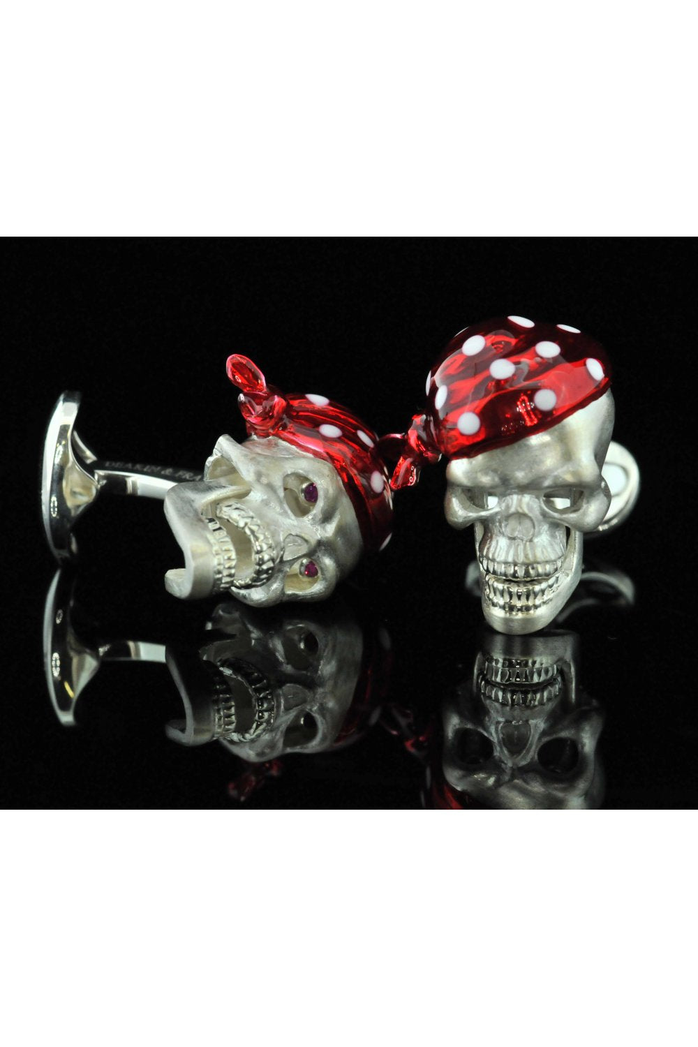 Deakin and Francis Skull Cufflinks