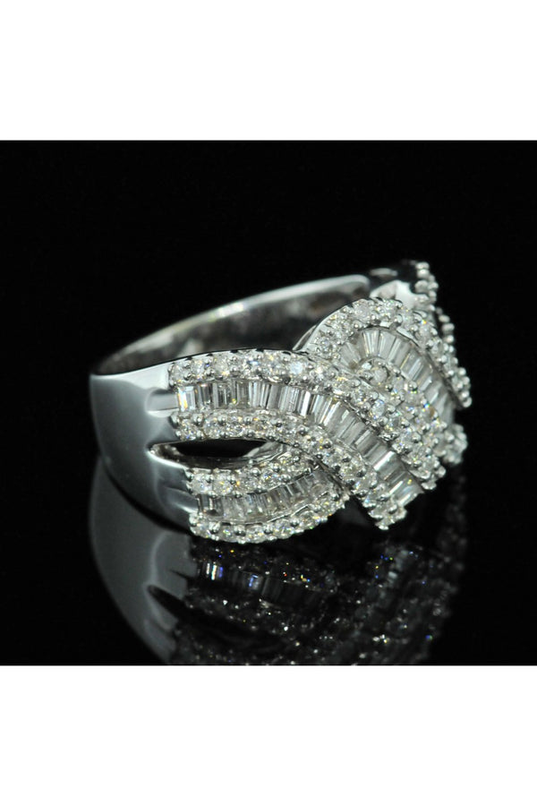 18ct Diamond Cocktail Ring 1.69ct