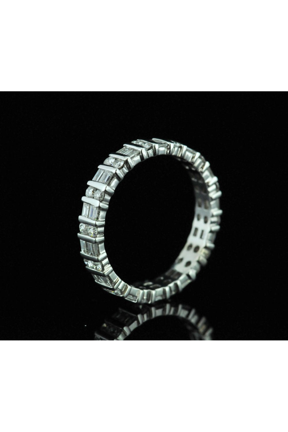 18ct White Gold Diamond Eternity Ring