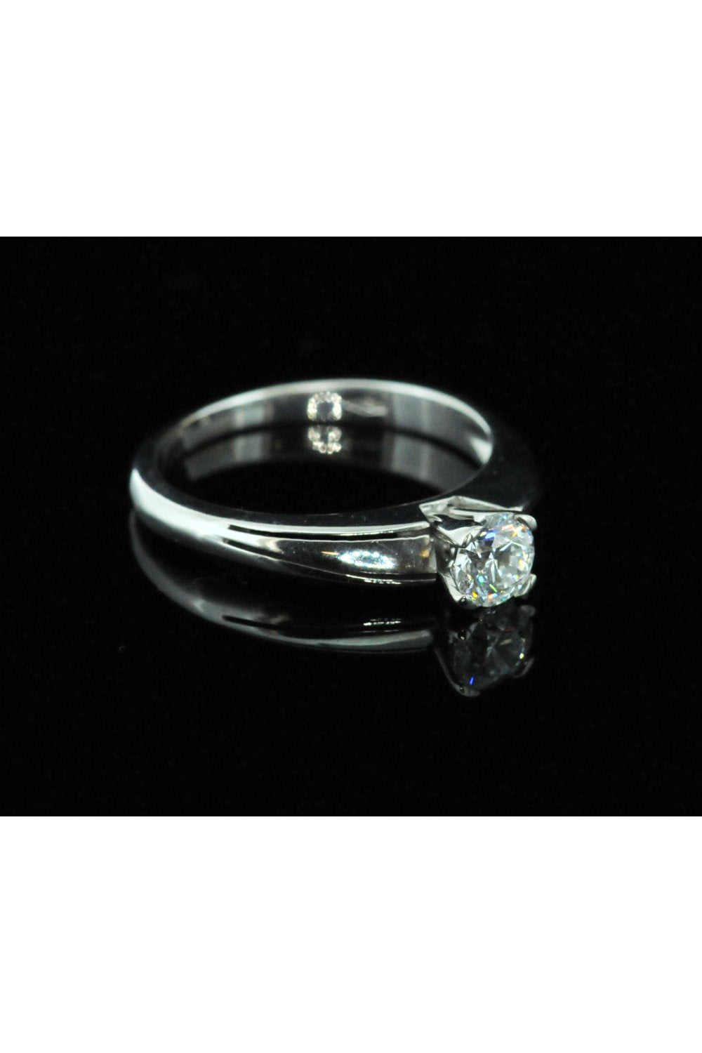 18ct White Gold Diamond Solitaire 0.30ct
