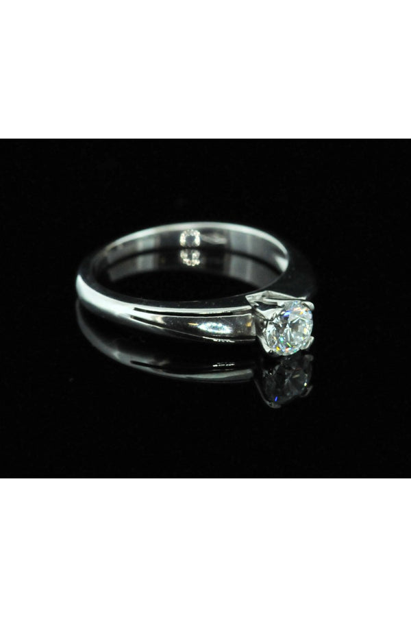 18ct White Gold Diamond Solitaire 0.30ct