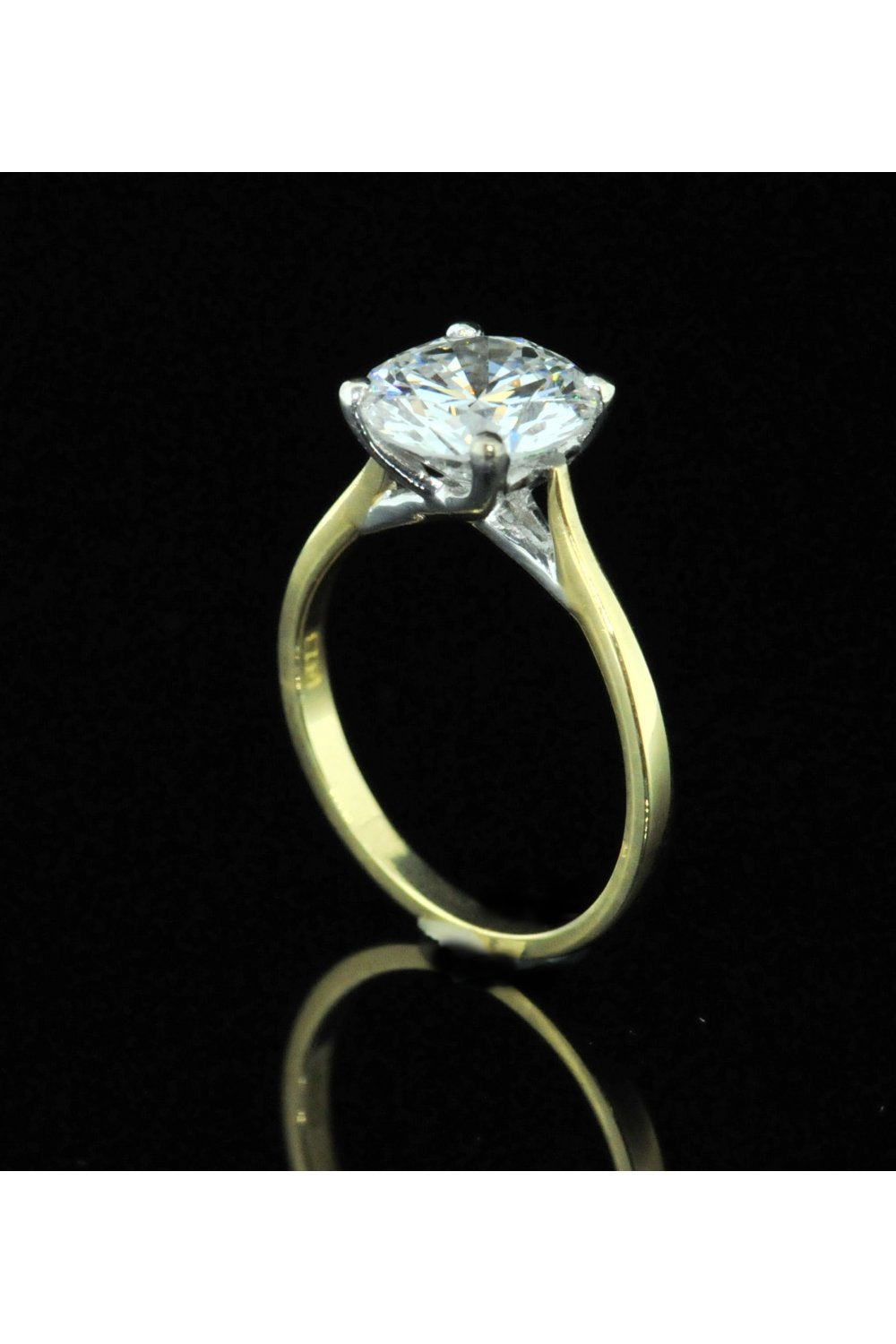 18ct Diamond Solitaire Ring 2.06ct
