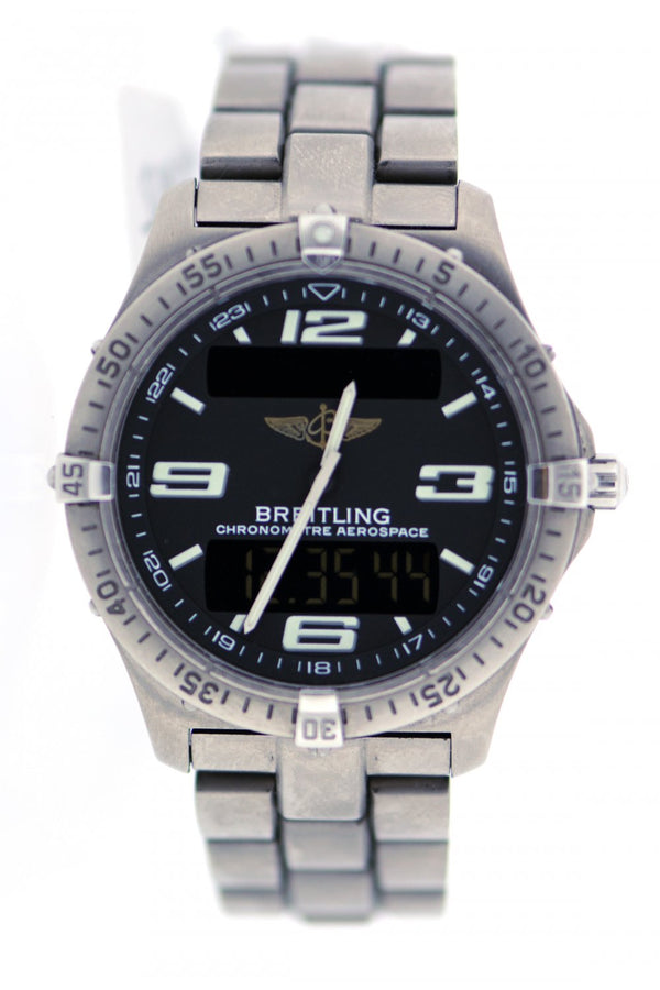 Second Hand Breitling Aerospace Titanium Watch