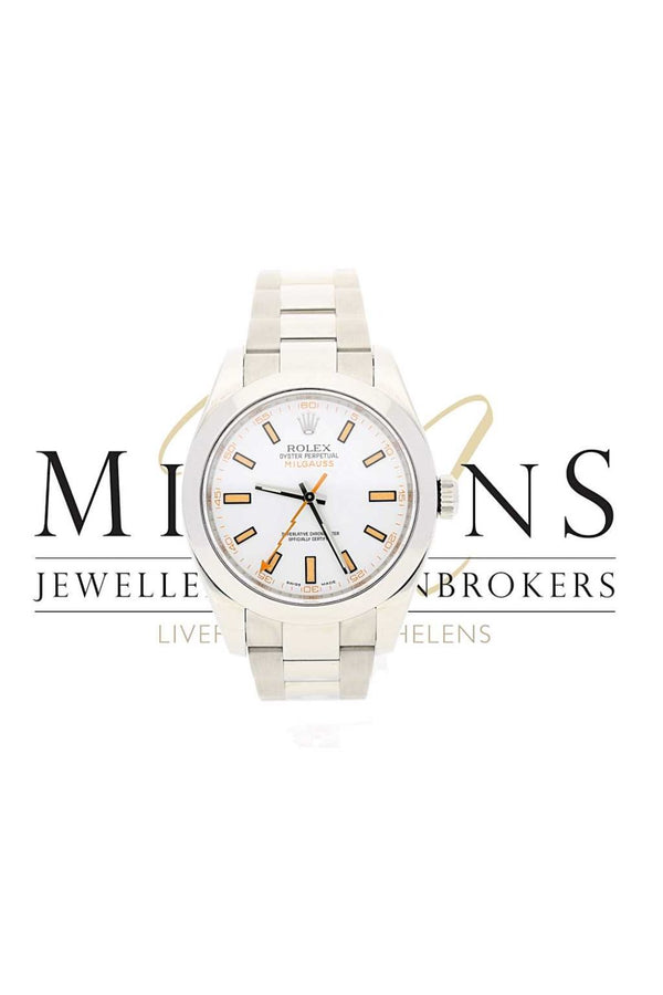 Rolex Milgauss White Dial