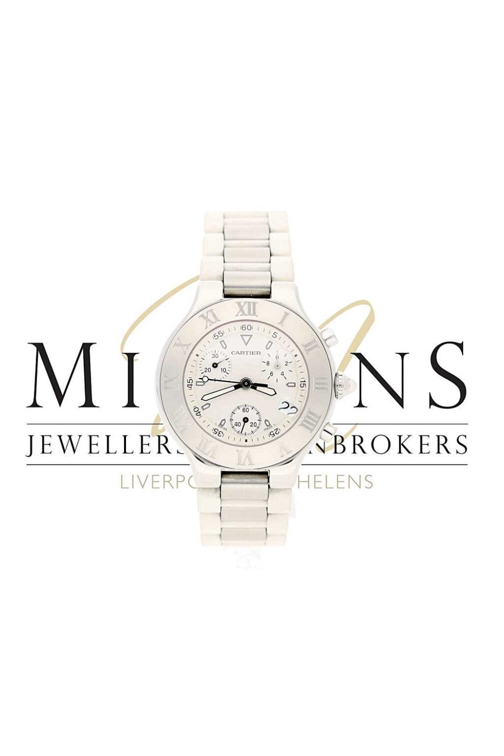 Pre Owned Cartier 21 Chronoscaph Chronograph
