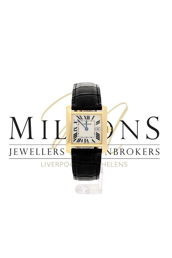 18ct Cartier Tank Francais Watch