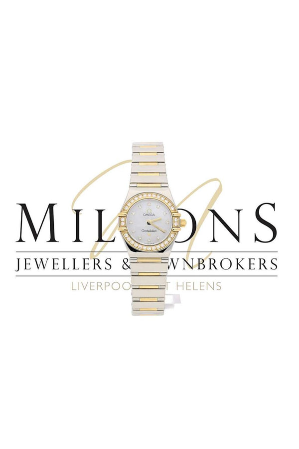 Omega Constellation Diamond Bezel
