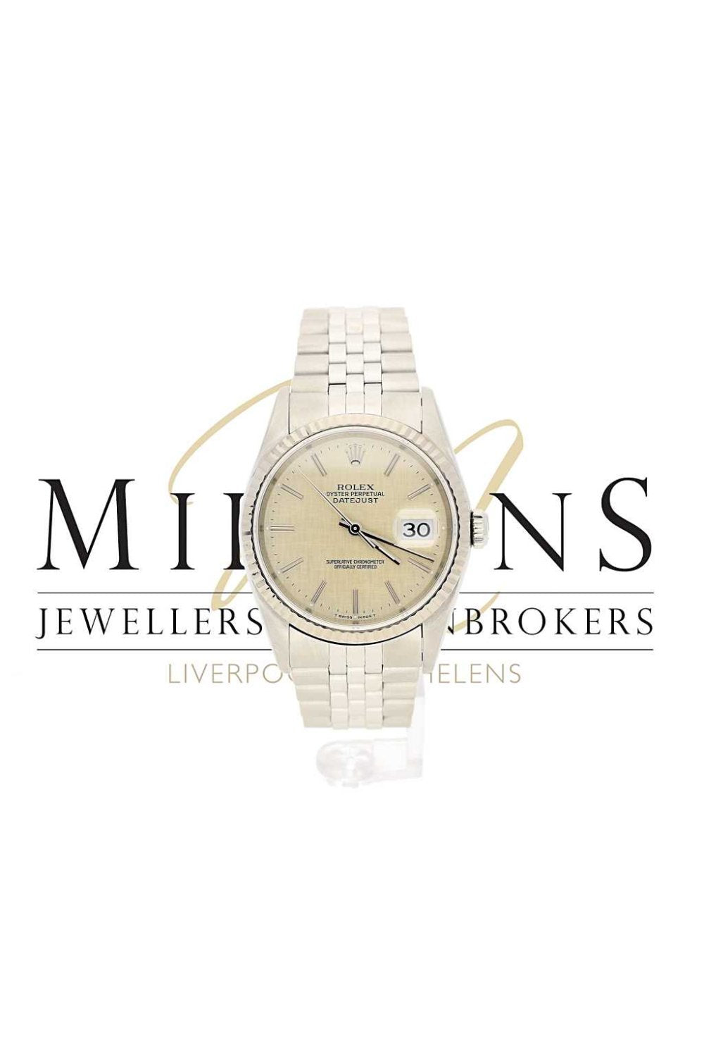 Second Hand Gents Rolex Datejust model 16234 Watch