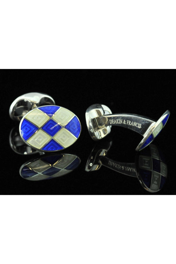 Deakin and Francis Silver Cufflinks