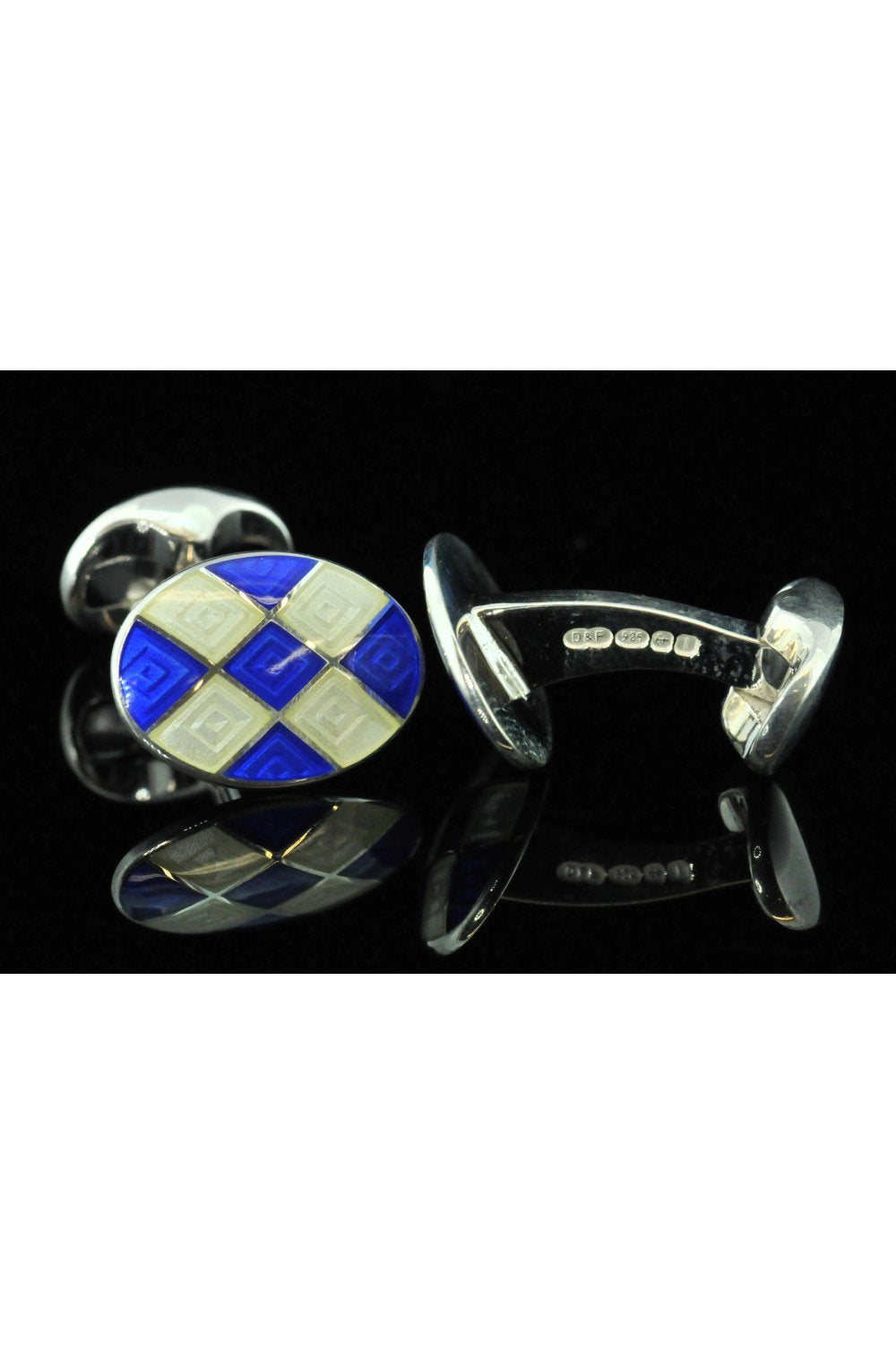 Deakin and Francis Silver Cufflinks