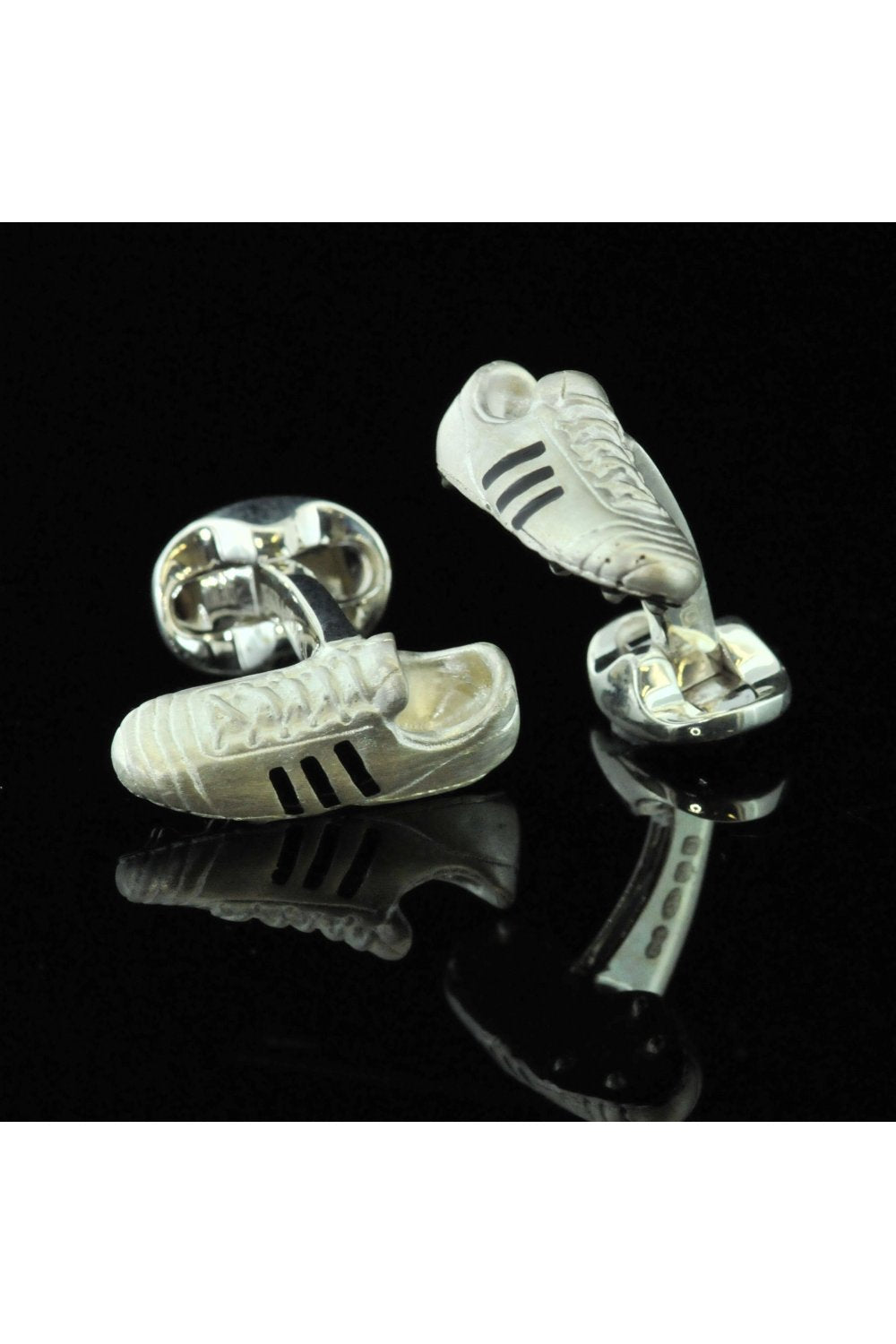 Deakin and Francis Silver Football Boot Cufflinks