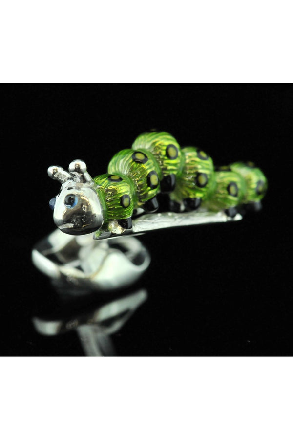 Deakin and Francis Caterpillar Cufflinks
