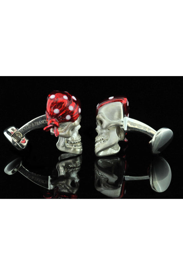 Deakin and Francis Skull Cufflinks