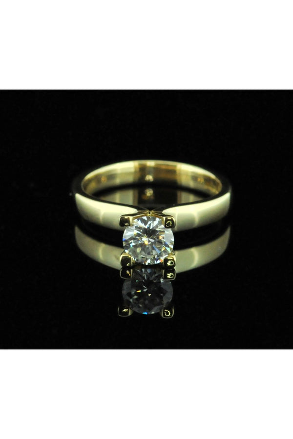 18ct Yellow Gold Engagement Ring 0.68ct
