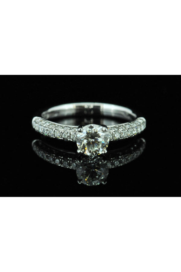 18ct White Gold Engagement Ring