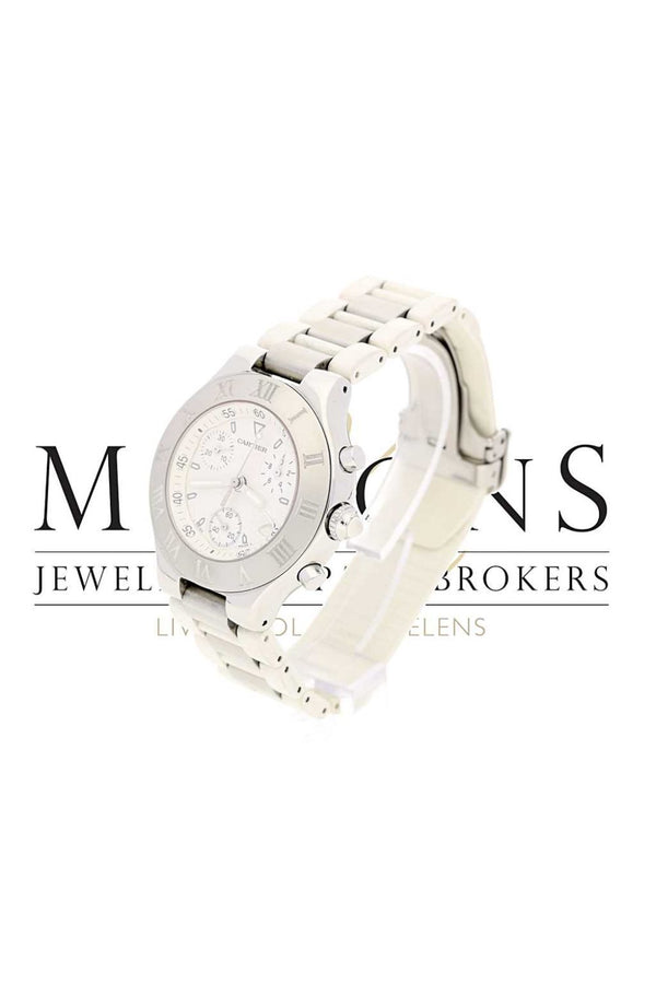 Pre Owned Cartier 21 Chronoscaph Chronograph