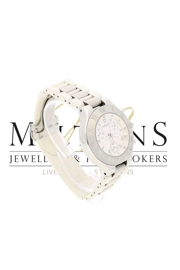 Pre Owned Cartier 21 Chronoscaph Chronograph