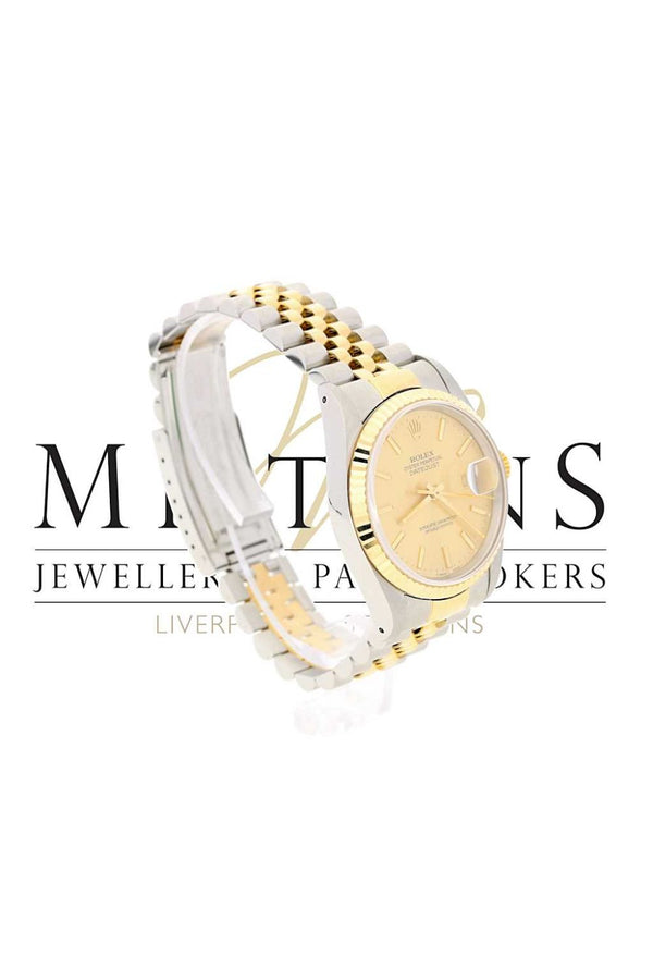 Second Hand Gents Rolex Datejust 16233 Watch