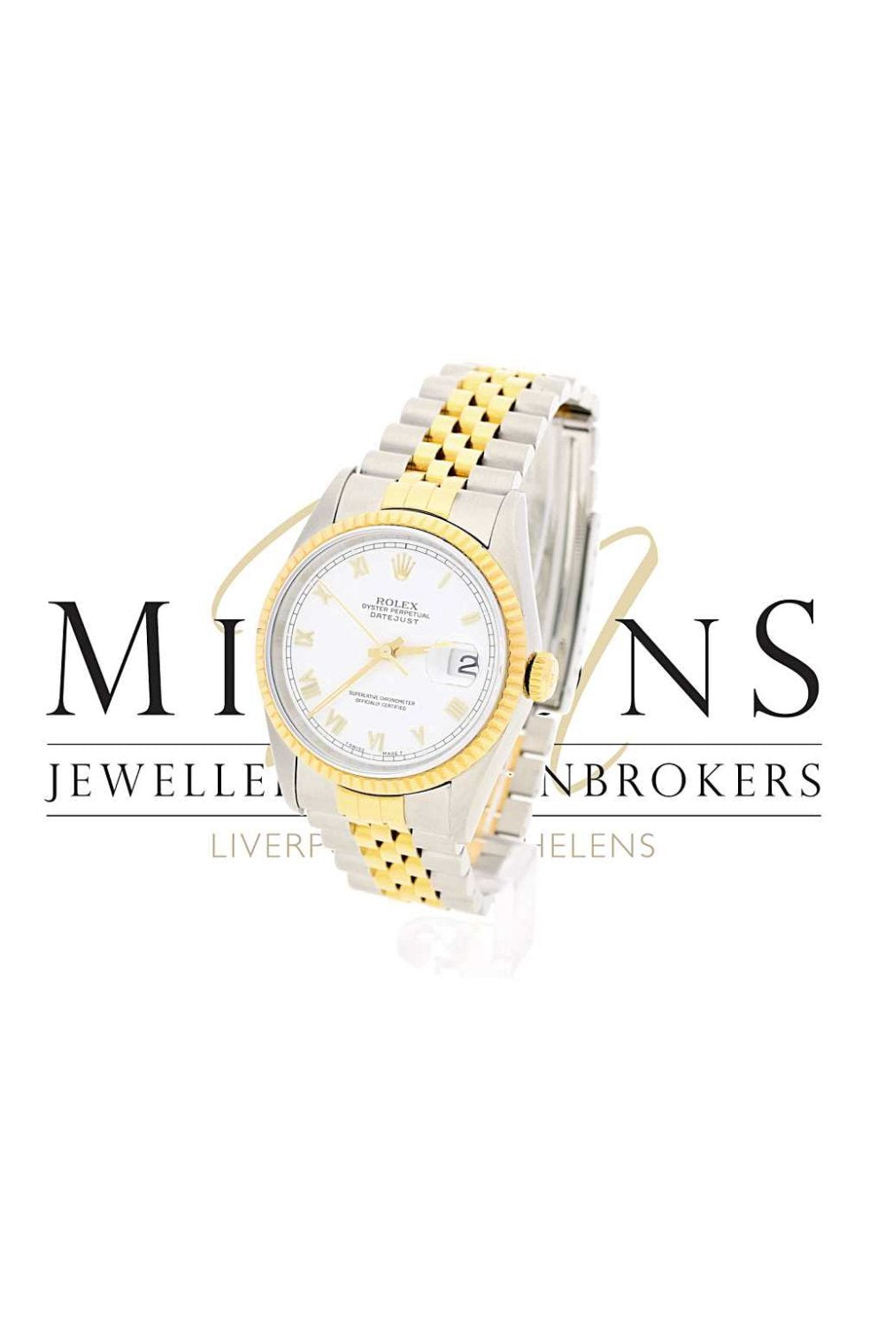 Pre Owned Rolex Datejust Bi-Colour Watch
