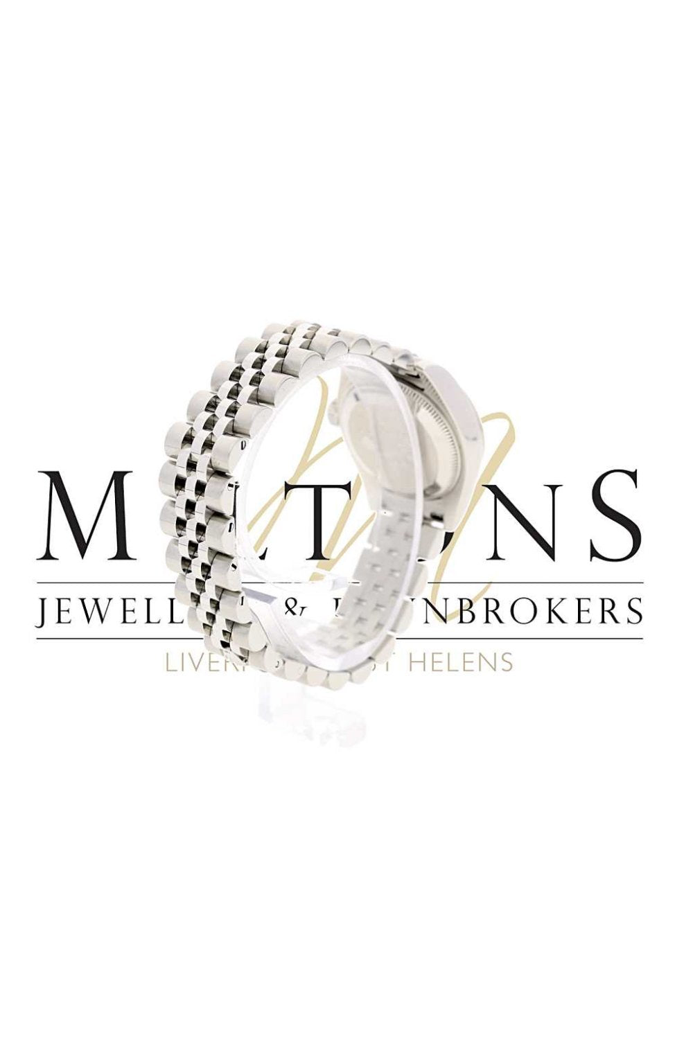 Lady's Rolex Datejust Stainless steel and White Metal