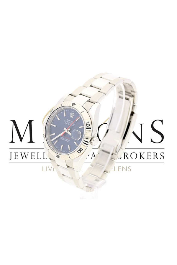 Second Hand Gents Rolex Turn-O-Graph 116264