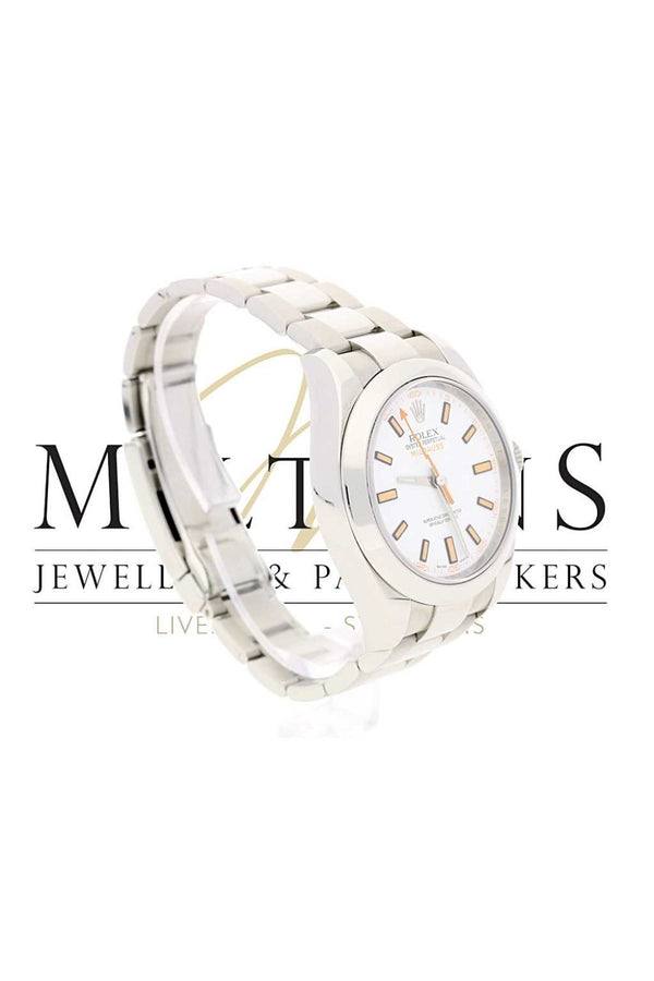 Rolex Milgauss White Dial