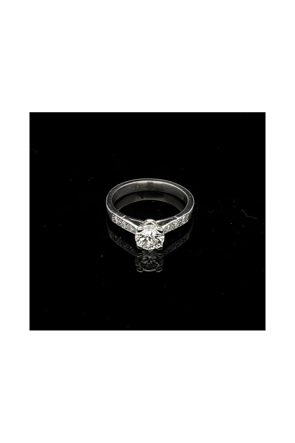 Platinum Diamond Solitaire Ring