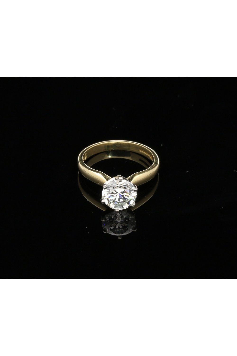 18ct Diamond Solitaire Ring 1.65ct