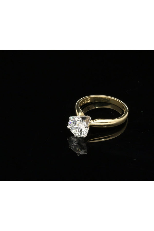 18ct Diamond Solitaire Ring 1.65ct