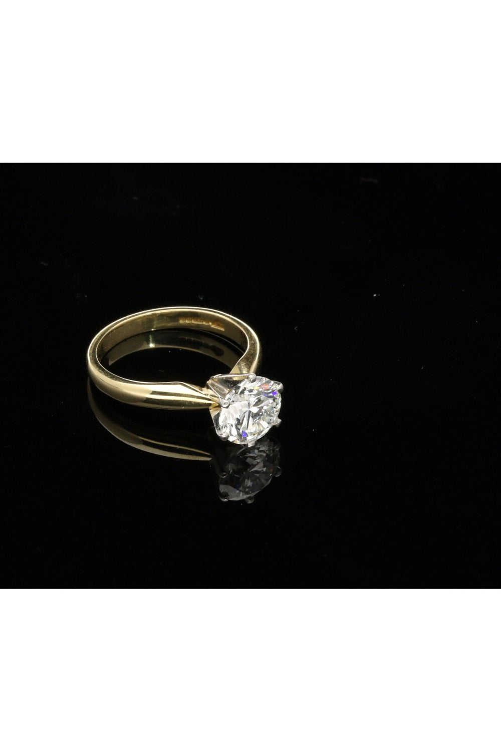 18ct Diamond Solitaire Ring 1.65ct