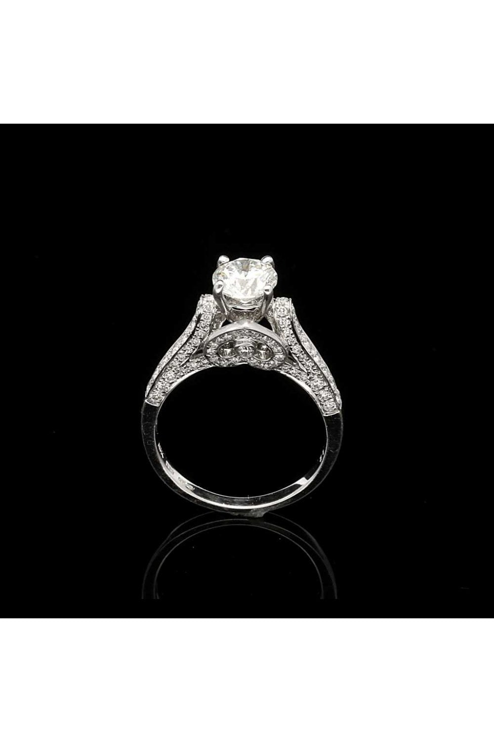 18ct White Gold Fancy Diamond Engagement Ring 1.00ct - 4.5g