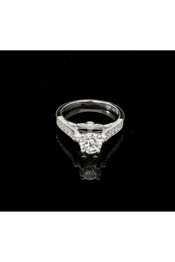 18ct White Gold Fancy Diamond Engagement Ring 1.00ct - 4.5g