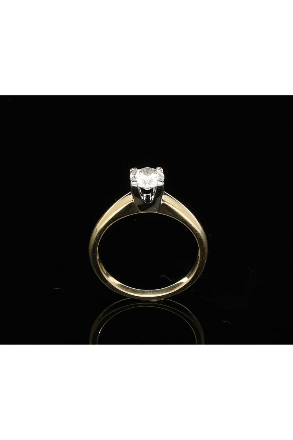 18ct Diamond Solitaire Ring 0.65ct