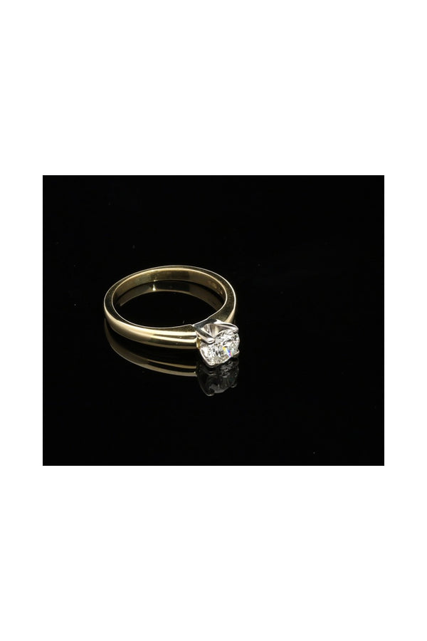 18ct Diamond Solitaire Ring 0.65ct