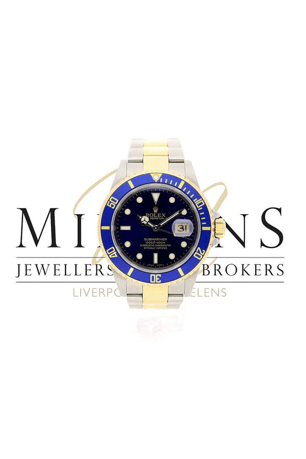 Rolex Submariner Date 16613T Blue Bezel