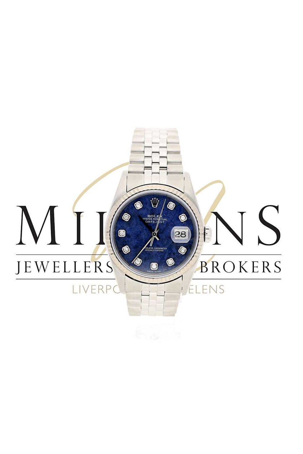 Rolex Datejust Sodalite Dial 16234