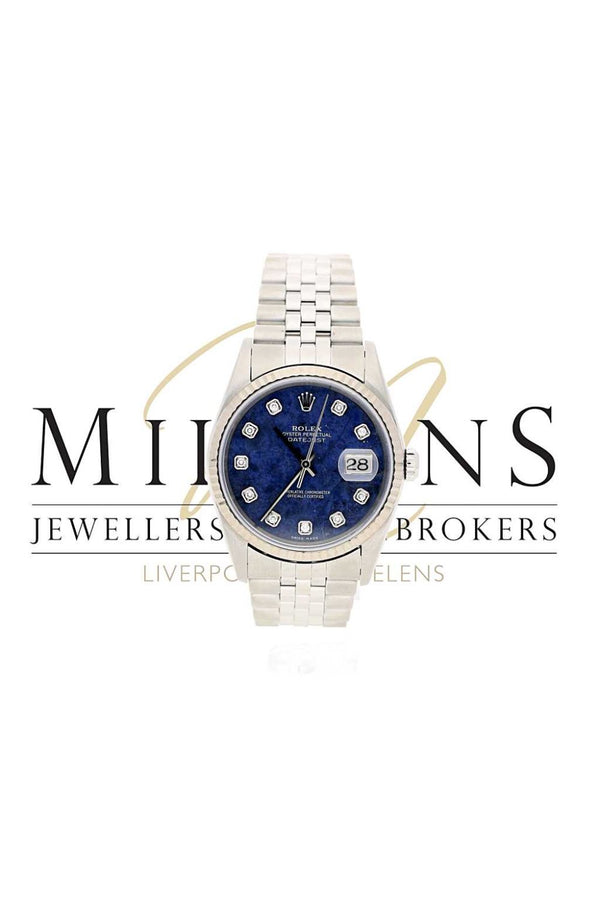 Rolex Datejust Sodalite Dial 16234