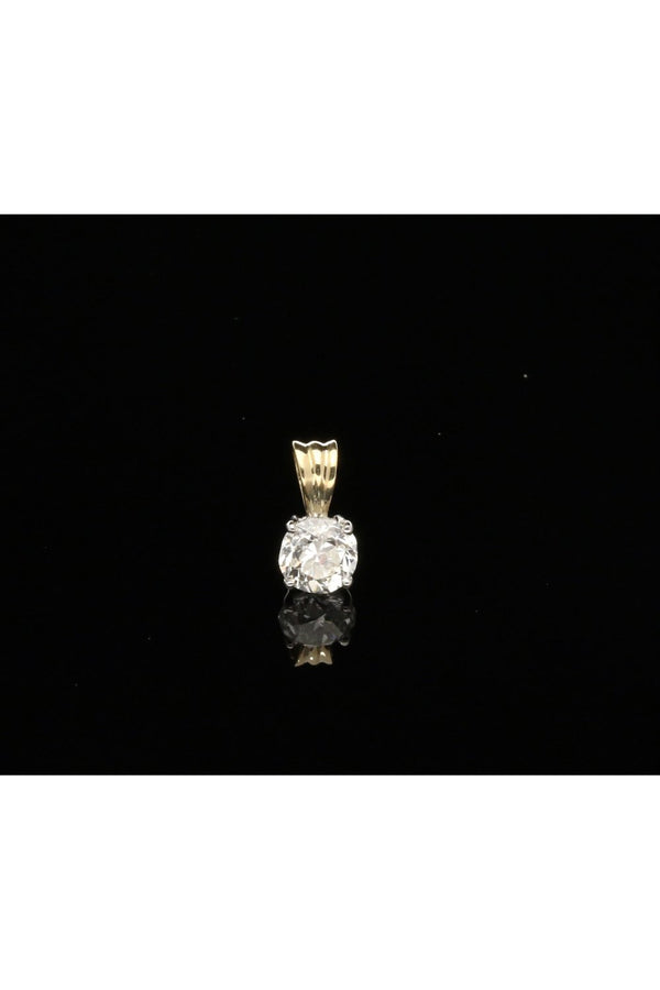 1.10ct Old Brilliant Cut Diamond Pendant