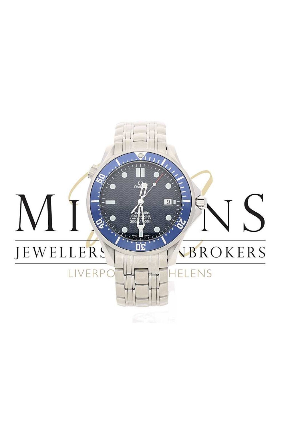 Second Hand Gents Omega Seamaster Automatic Watch