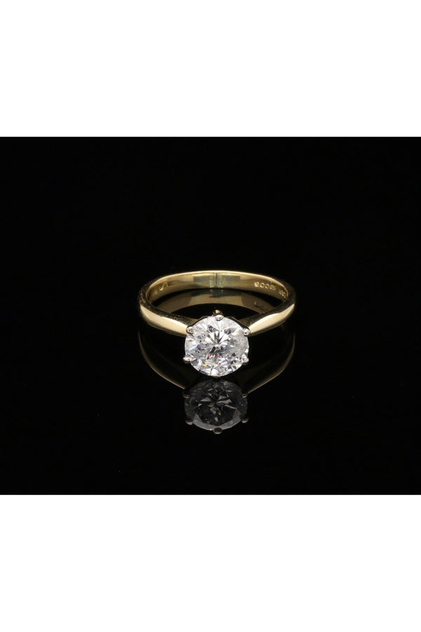 18ct Diamond Solitaire Ring 1.50ct