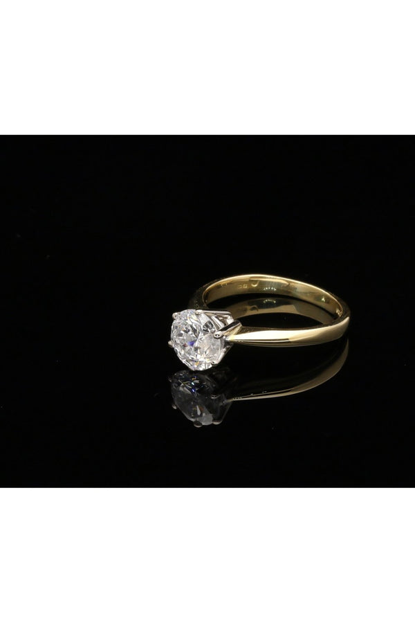 18ct Diamond Solitaire Ring 1.50ct