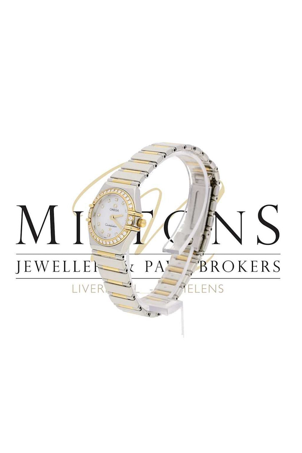 Omega Constellation Diamond Bezel