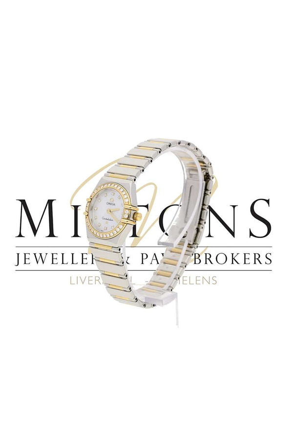 Omega Constellation Diamond Bezel