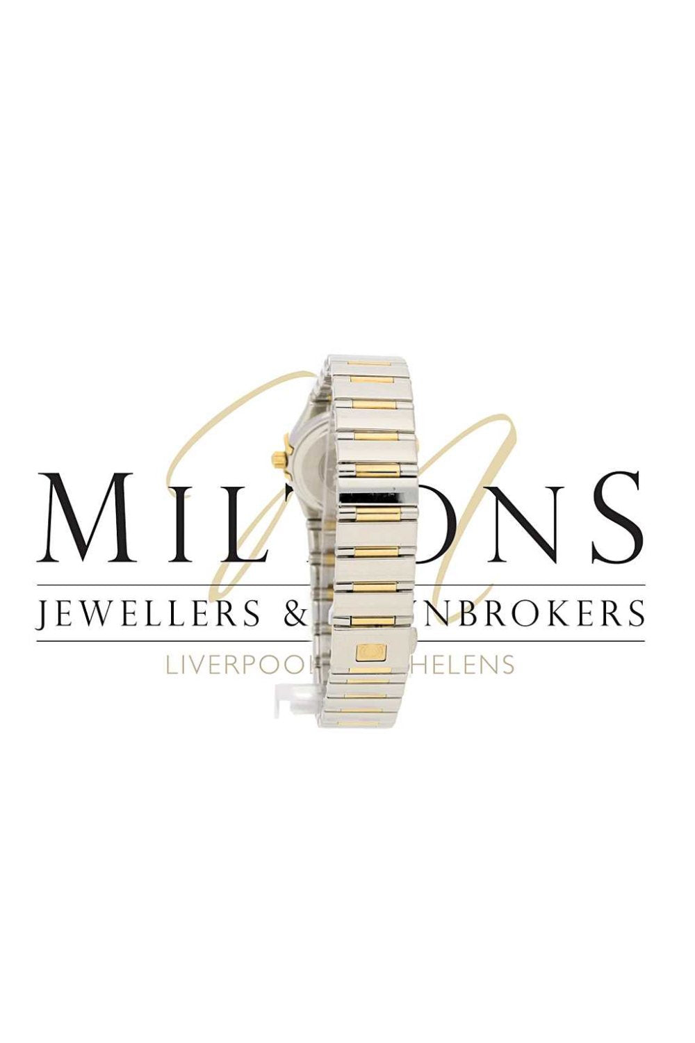 Omega Constellation Diamond Bezel