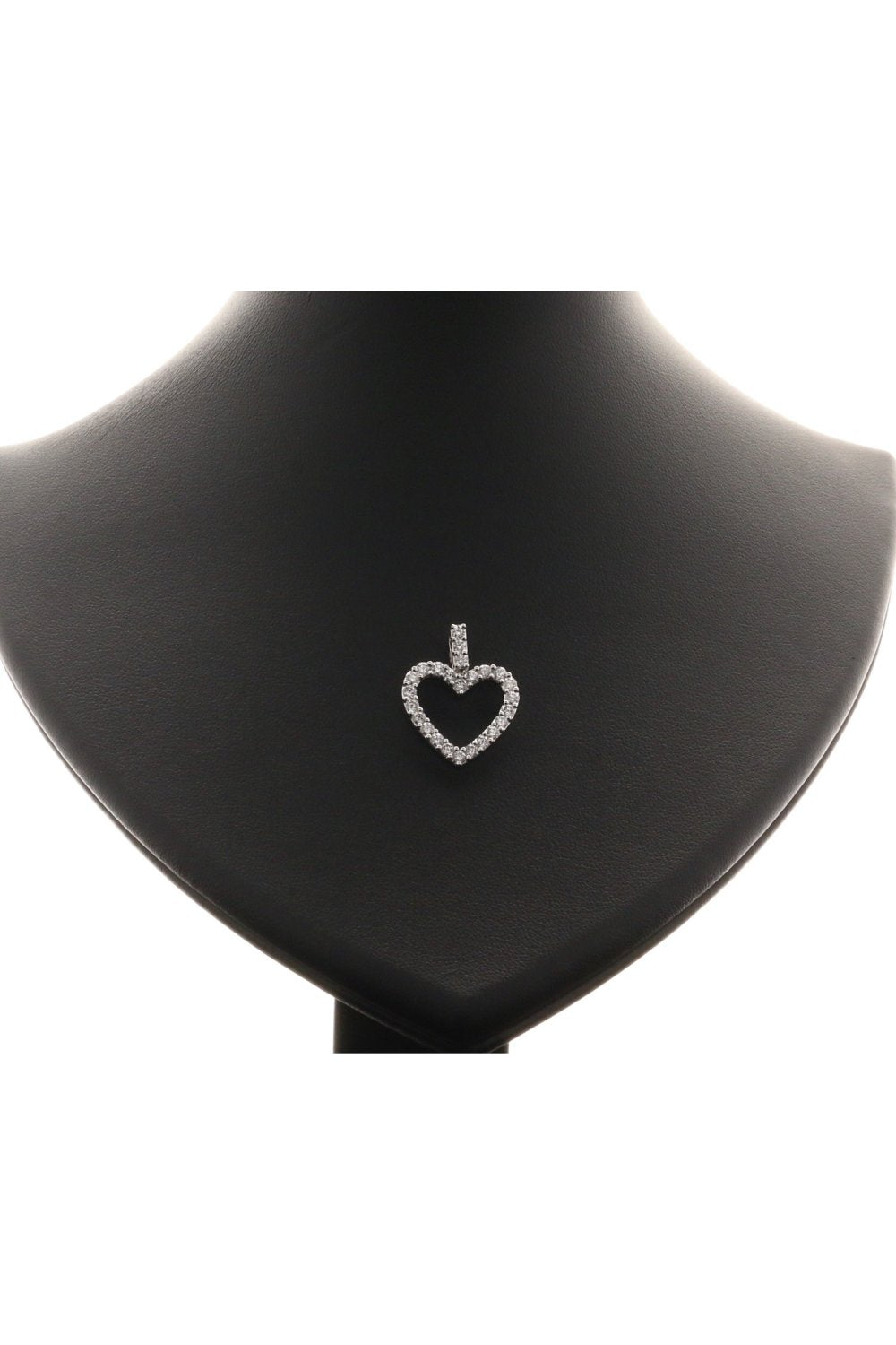 Stunning 18ct White Gold Open Diamond Heart 1.0ct