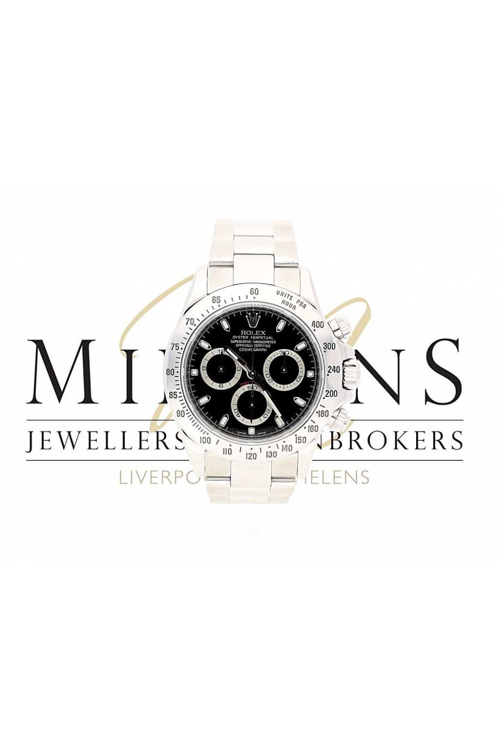 Second Hand Gents Stainless Steel Rolex Daytona 116520