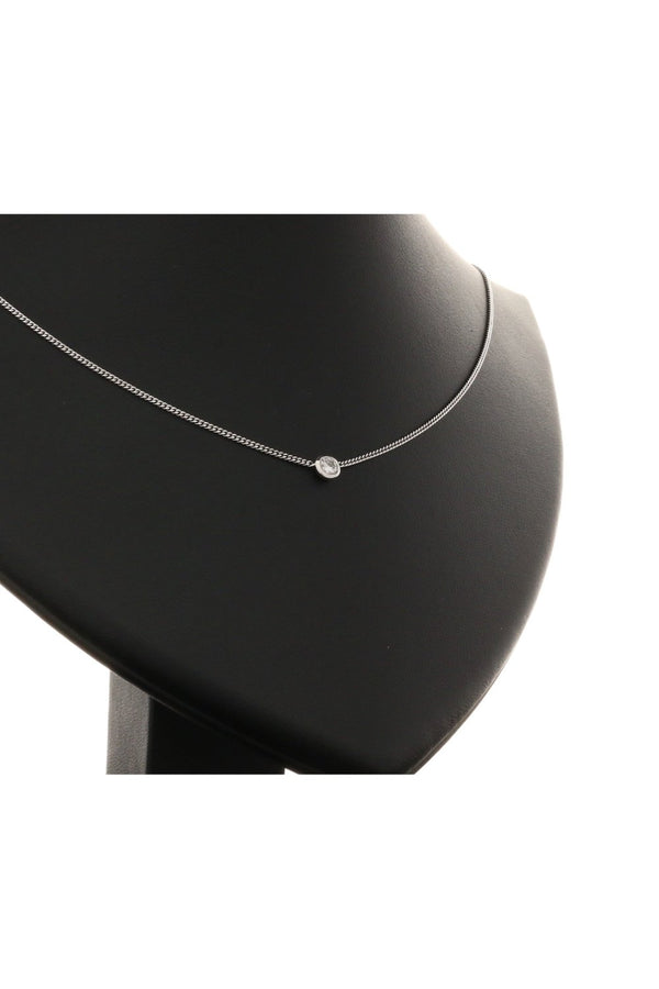 18ct White Gold Diamond Necklace