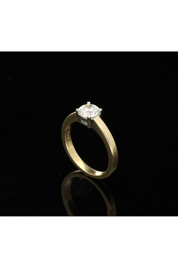 18ct Yellow Gold Diamond Engagement Ring 0.75ct